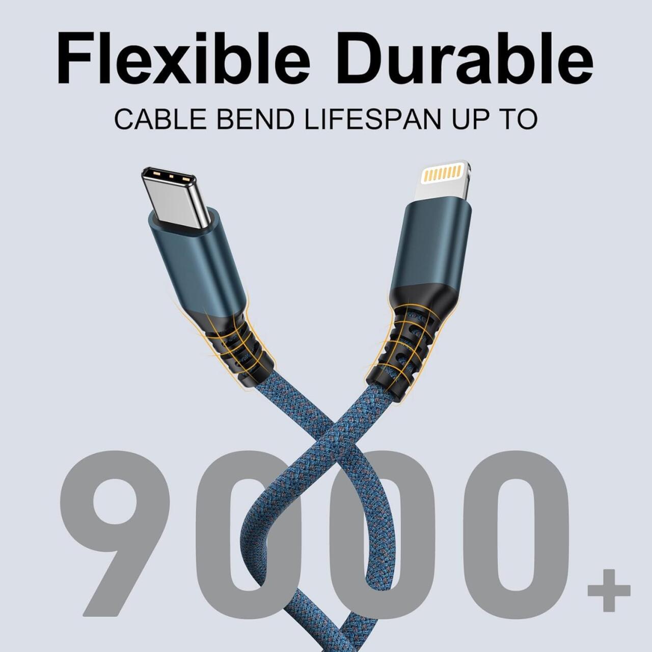 Multi Cable de Carga 3 en 1 120cm 25w