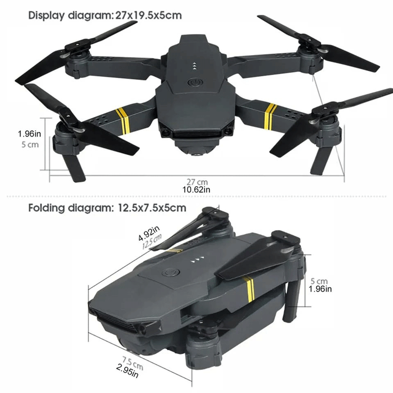 Dron Acrobático con Control Remoto